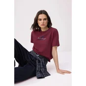 Trendyol Milla Ženska majica TWOSS26TS00161, Bordo