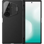 Nillkin CamShield Prop Pen Slot (Transparent Lens) Zadní Kryt pro Samsung Galaxy Z Fold 7 Black