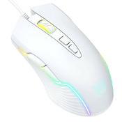 Miška Onikuma CW905 - gaming miška s 6400 DPI občutljivosti - bela