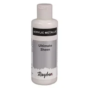 Rayher. Akrilna barva Ultimate Sheen, srebrna iridesc., kovinska, 80ml