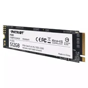 512GB Patriot P300 M.2 NVMe P300P512GM28