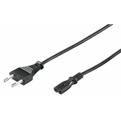MicroConnect Napajalni kabel C7, 5m črn
