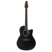 OVATION APPLAUSE AB28-5S Black Satin elektro-akustična kitara