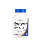 Nutricost – Kvercetin z bromelainom, 880 mg, 60 kapsul