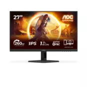 AOC IPS IPS gaming monitor 260 Hz, 27, 27G4ZRE, 2560x1080, 16:9, 300 cd/m2, 1 ms, DisplayPort/2xHDMI