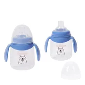 Badabulle skodelica z ročaji, ki ne kaplja 180ml 2ks