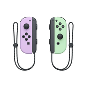 Gamepad Joy-Con Pair - Pastel Purple & Pastel Green + Switch Super Mario Party - Code in a Box