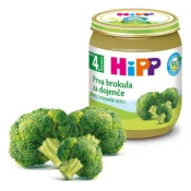 HiPP BIO kašica s povrcem brokula i riža, 4+ mj., 125 g