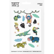 TATTonMe Vodoodporne začasne tetovaže za otroke Jungle mix