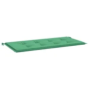 Vidaxl Blazina za vrtno klop zelena 100x50x3 cm oxford tkanina