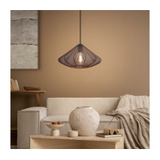 Eglo 43995 - Lestenec na vrvici DOLWEN 1xE27/40W/230V pr. 42,5 cm črna