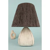Opviq Stona lampa YL680, 25x20x35 cm, IP20, Braon-bela
