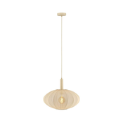 Lucide 03447/52/38 - Lestenec na vrvici CORINA 1xE27/40W/230V pr. 50 cm krem barva