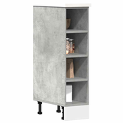 Donji ormaric Riga Betonsko sivi 20x44,5x81,5 cm Konstruirano drvo