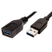 ROLINE kabel USB 3.0 A-A M/F, 1.8 m