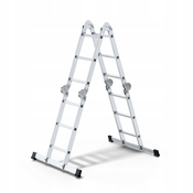 AW TOOLS Awtools večnamenska aluminijasta lestev 4x3, (21107976)