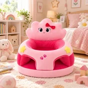 Plišana foteljica za bebe Sweet Star - roze ( KLK2710-SSR )