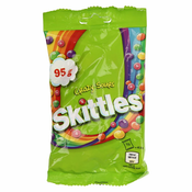 ŽVEČLJIVI BOMBONI KISLO SADJE CRAZY SOURS, SKITTLES, 95G