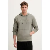 Guess pulover s kapuco moški z bombažem ALDWIN