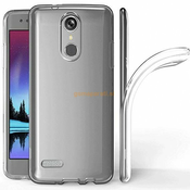Ultra tanek silikonski ovitek za LG K11 / K10 2018-prozoren