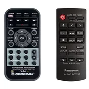 General PANASONIC N2QAYB001261, RX-D550, RX-D552 - daljinski upravljalnik podvojen