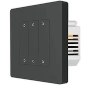 Moes zs-sr-eu3-gy-ms prekidac eu sa 3 prekidaca sivi smart zigbee ( 400-1182 )