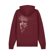 Life-Tree Majica Organic Fairwear burgund