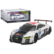 shumee Avtomobil na daljinsko upravljanje 1:24 Audi R8 LMS bel in črn
