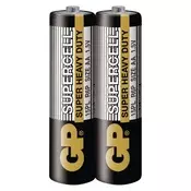 Baterija GP SUPERCELL cink-ogljikova R6 AA 2 folija 2/1