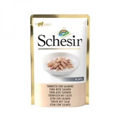 Schesir preliv za macke Tunjevina i Losos u želeu 85g