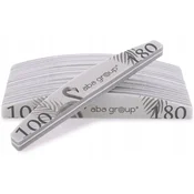 Aba Group set lakov za nohte HALF MOON 100/180 PREMIUM - FLAMINGO, 10 kosov