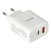 Punjac AVAX Speedy CH360 / USB-A to USB-C / 65W / White