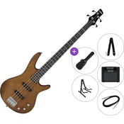 Ibanez GSR180-LBF SET 2 Transparent Light Brown Flat Električna bas gitara