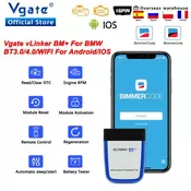 OBD2 Vgate vLinker BM ELM327 For BMW Scanner wifi OBD 2 Car Diagnostic Auto Tool Bimmercode Bluetooth-Compatible ELM 327 V 1 5