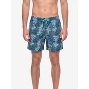 Penti Kratke kopalne hlače PENTI Herren Calm Shorts mit Blumen- und Meermotiv mešane barve