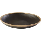 Globok krožnik APS Crocker, rjav, premer 20,5 cm