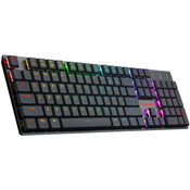 Mehanička tipkovnica Redragon - Apas Pro, Blue Switch, RGB, crna