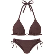 LASCANA Bikini rjava / zlata
