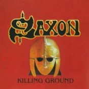 Saxon - Killing Ground (Reissue) (Limited Edition) (Red & Silver Marble Coloured) (180 g) (LP)