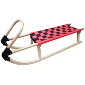 Lesene sani 110cm rdeče