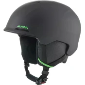 Otroška čelada ALPINA BRIX JR, črna/neon mat (M (51-55 cm))