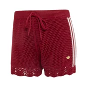 ADIDAS ORIGINALS Hlače Resort temno rdeča/bela