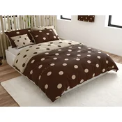Pamucna posteljina CROWN BLEND krem-smeda Dimenzije posteljine: 70 x 90 cm | 140 x 200 cm