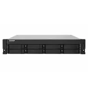 QNAP TS-832PXU NAS Stalak (2U) Ethernet LAN veza Aluminij, Crno AL324