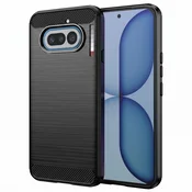 TPU gel maska Brushed Carbon za Nothing Phone (4a) - crn