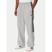 adidas Spodnji del trenirke Spacer Teamgeist 26 Cutline KR7073 Svetlo siva Regular Fit