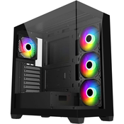 Kucište FSP M340 BA, Mid tower, kaljeno staklo, ATX, crno POC0000272