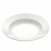 Bijeli porculanski tanjur za tjesteninu Maxwell & Williams Basic Bistro, o 28 cm