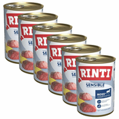 Konzerva RINTI SENSIBLE konj, jetra & krompir 6 x 400 g