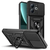 Defender Slide Ovitek Infinix Hot 40i/Smart 8 - Črn